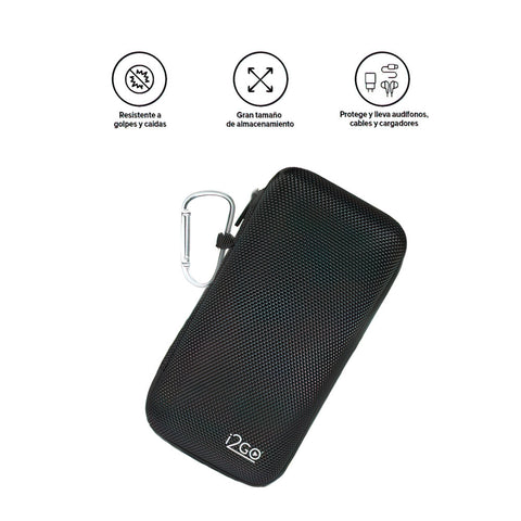 Estuche Organizador para Accesorios con Mosquetón