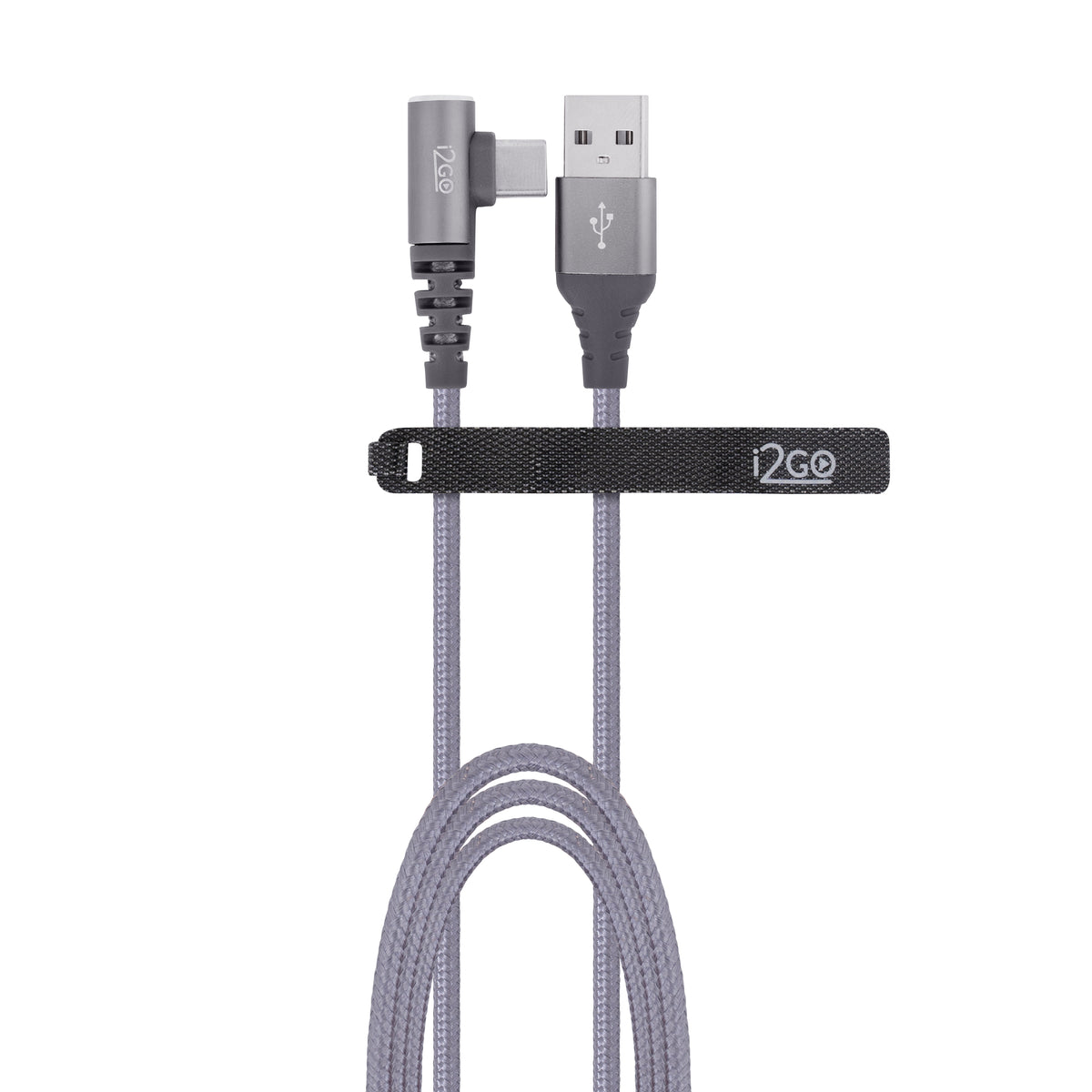 Cable USB-A a USB-C 90° 3A 1.8m